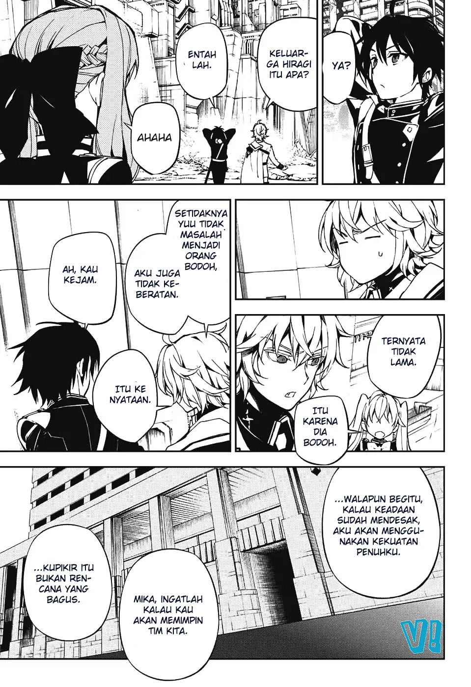 Owari no Seraph Chapter 70