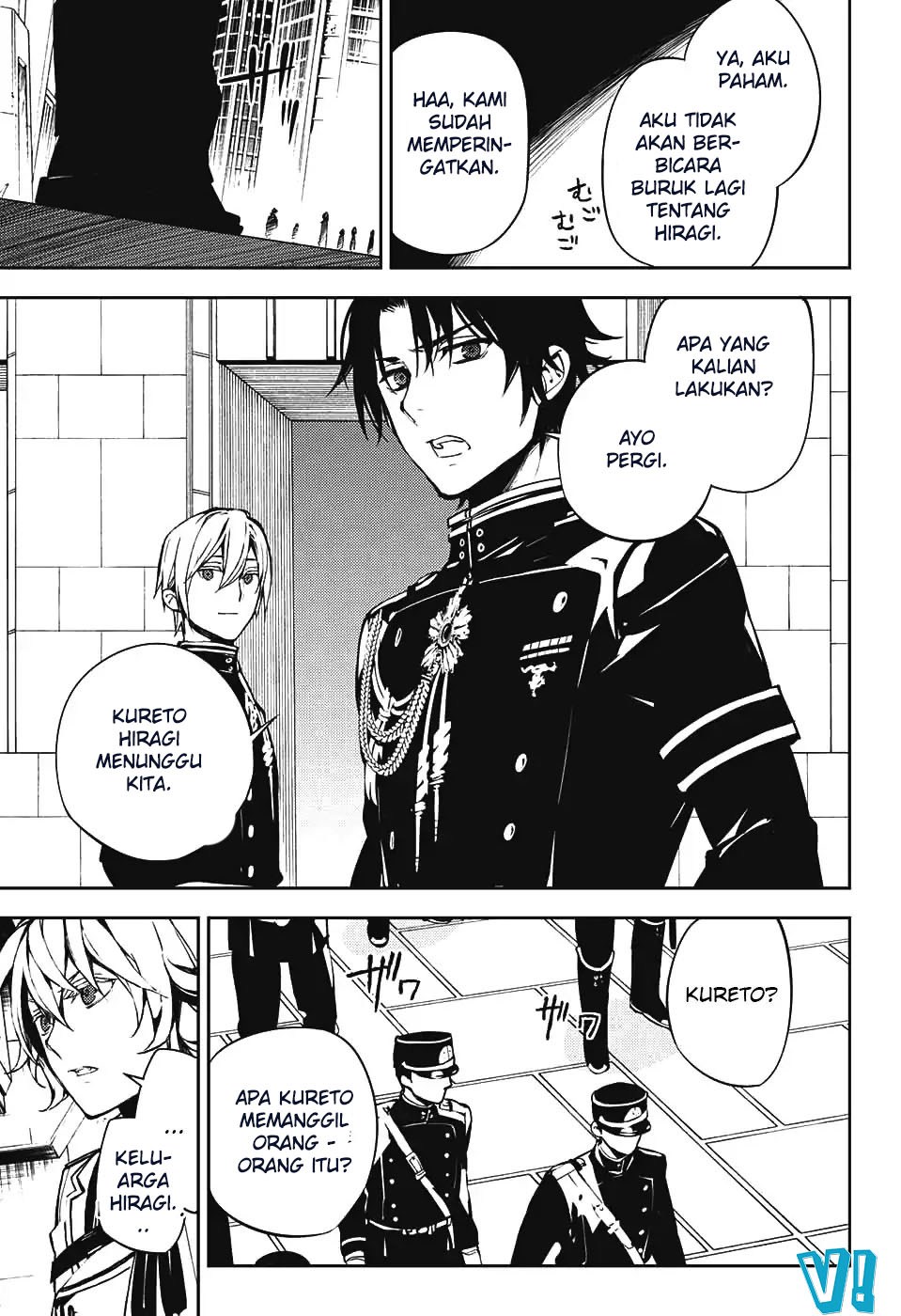 Owari no Seraph Chapter 70