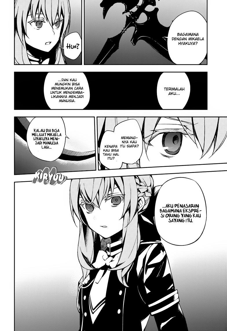 Owari no Seraph Chapter 72