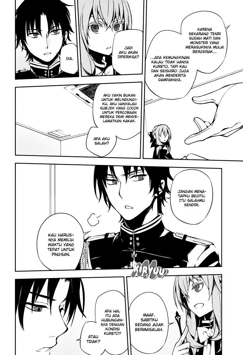 Owari no Seraph Chapter 72