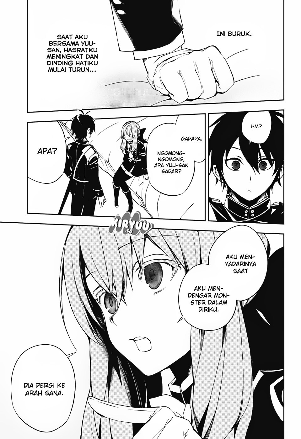 Owari no Seraph Chapter 73