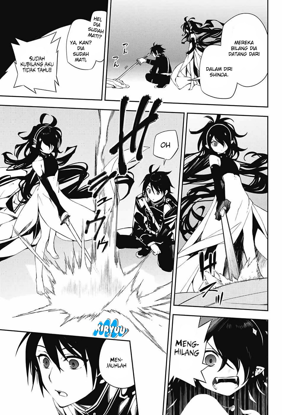 Owari no Seraph Chapter 74