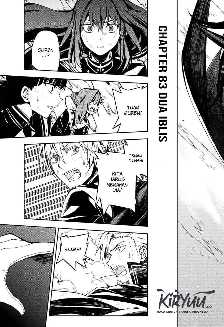 Owari no Seraph Chapter 83