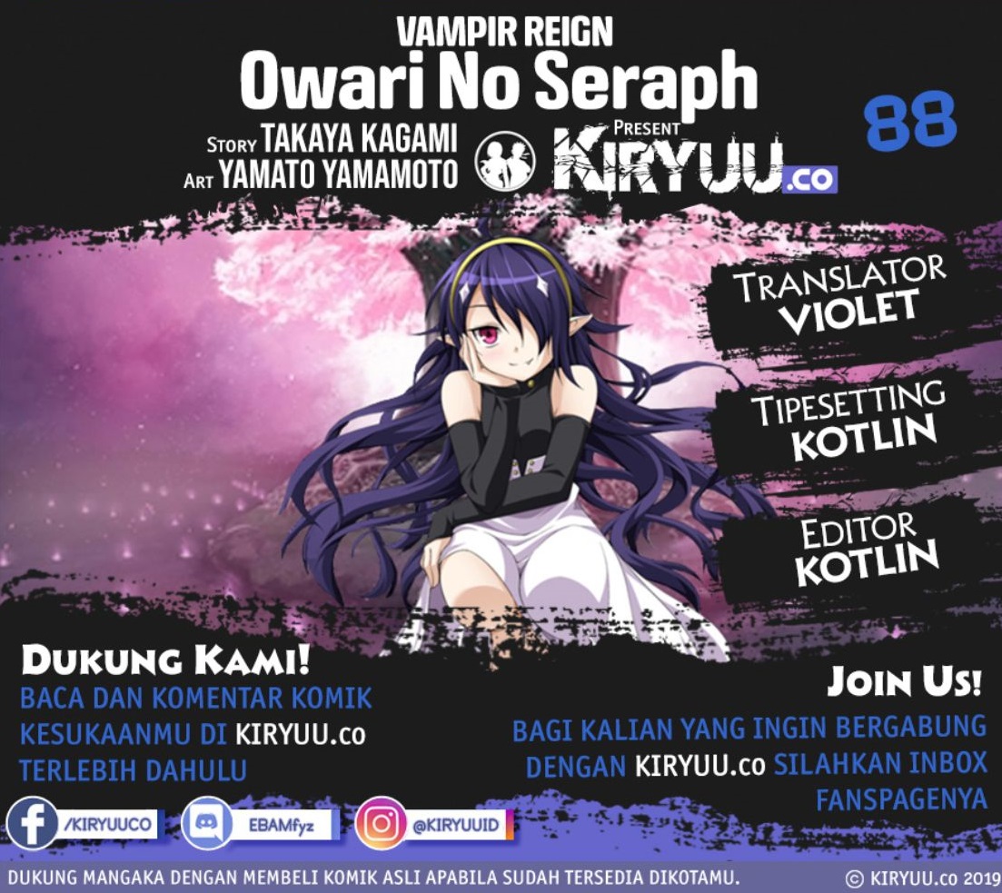 Owari no Seraph Chapter 88