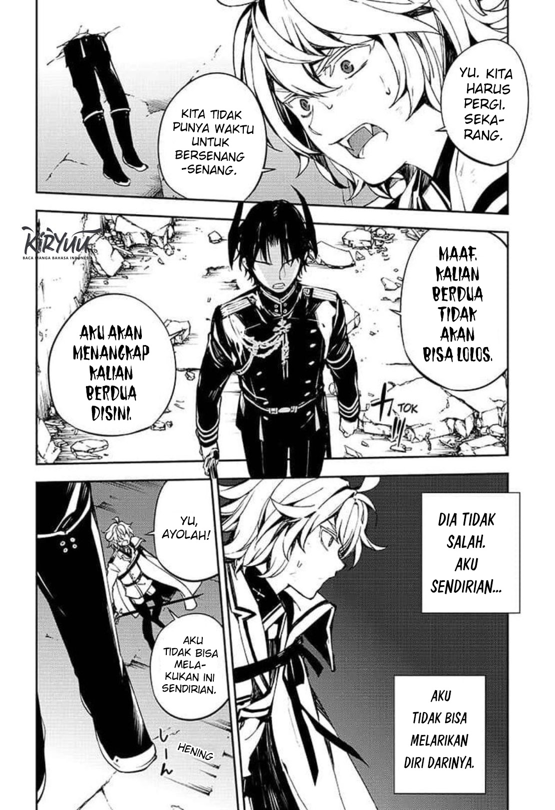Owari no Seraph Chapter 88
