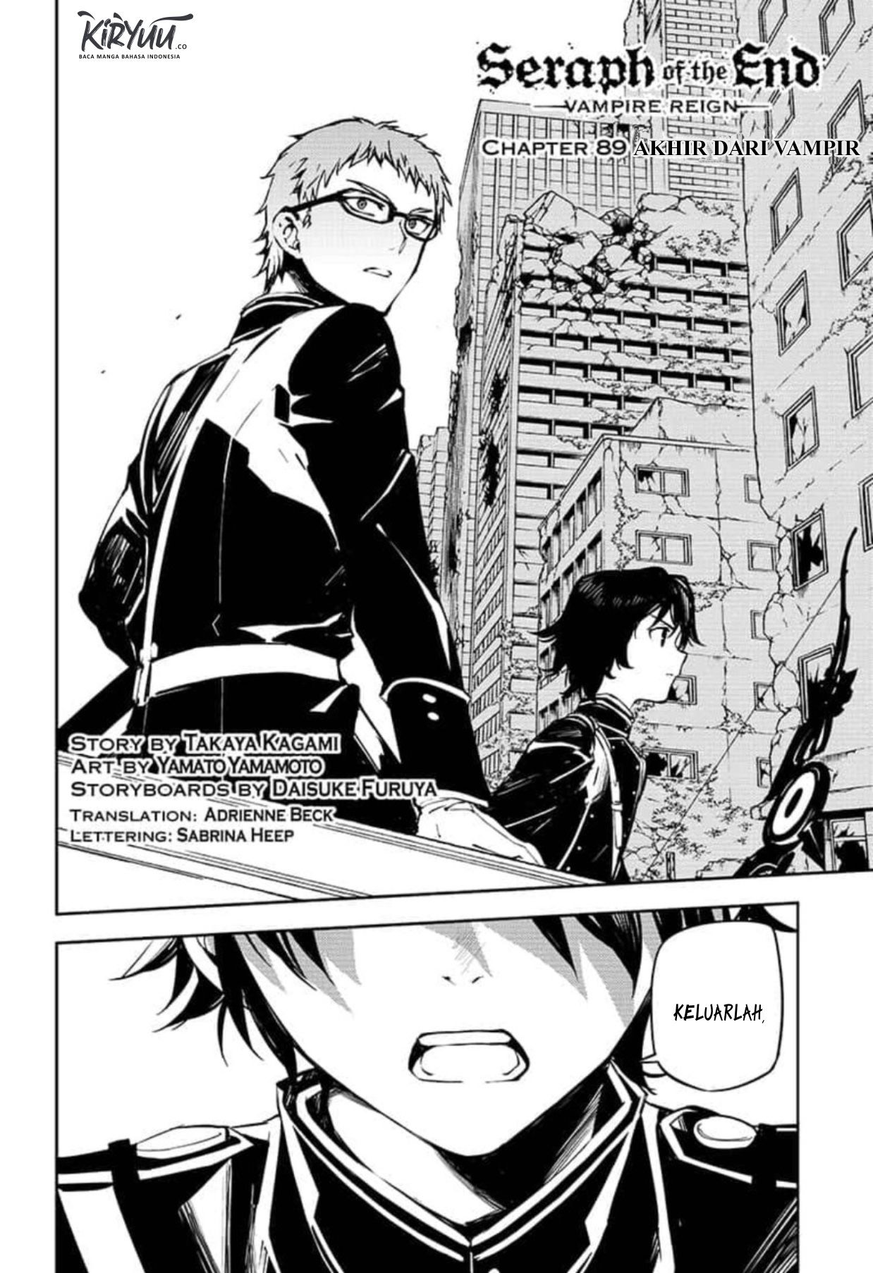 Owari no Seraph Chapter 89
