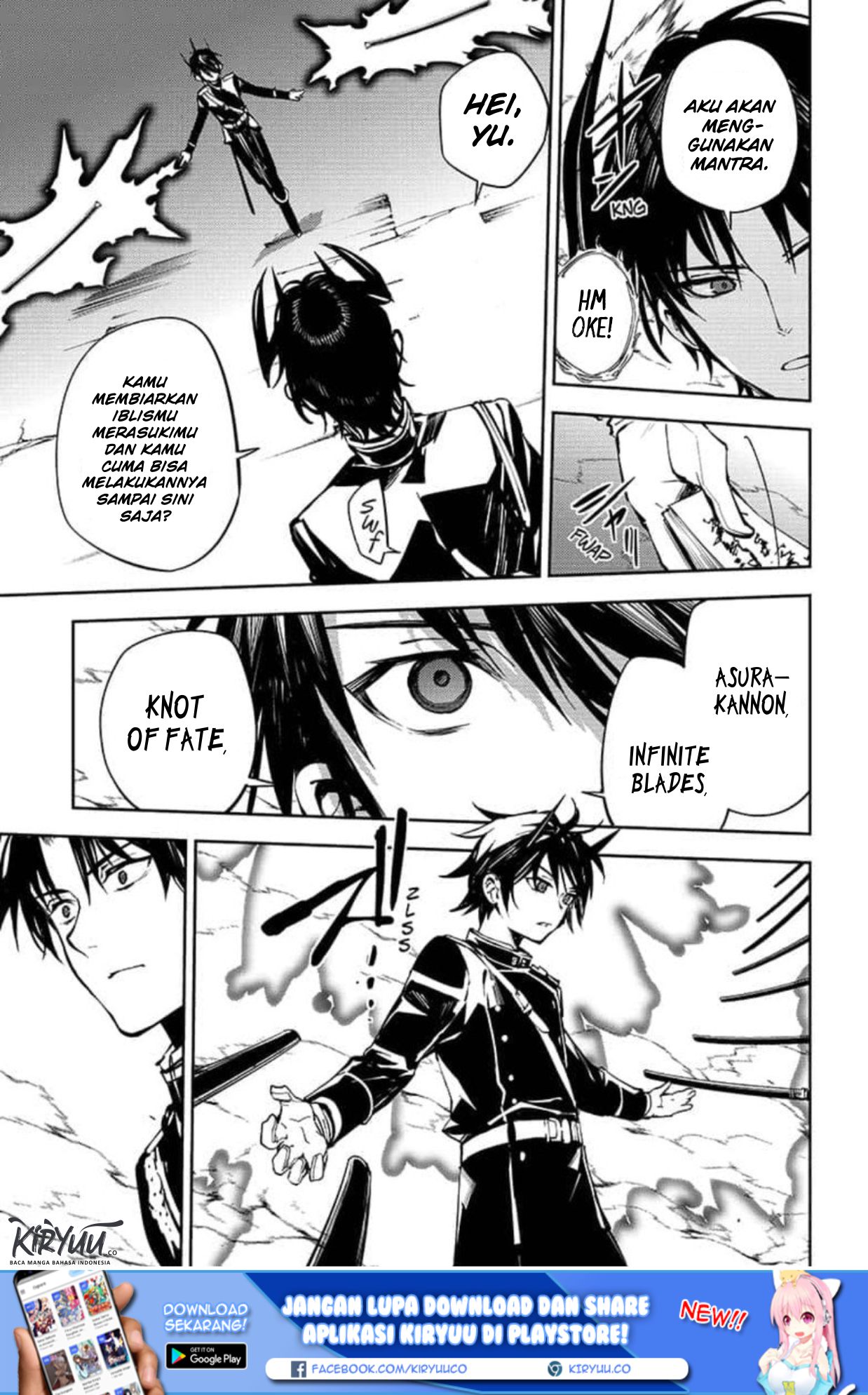Owari no Seraph Chapter 89