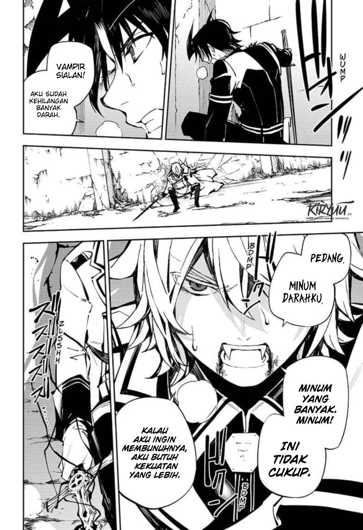 Owari no Seraph Chapter 89