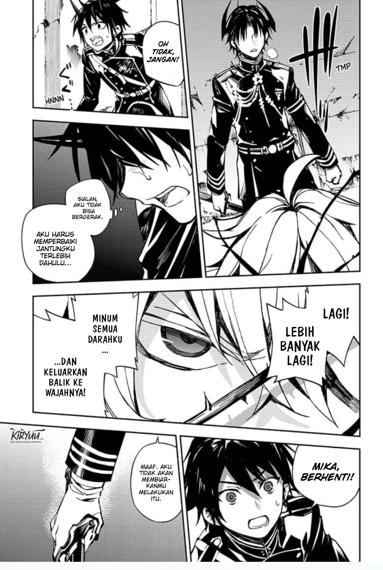 Owari no Seraph Chapter 89