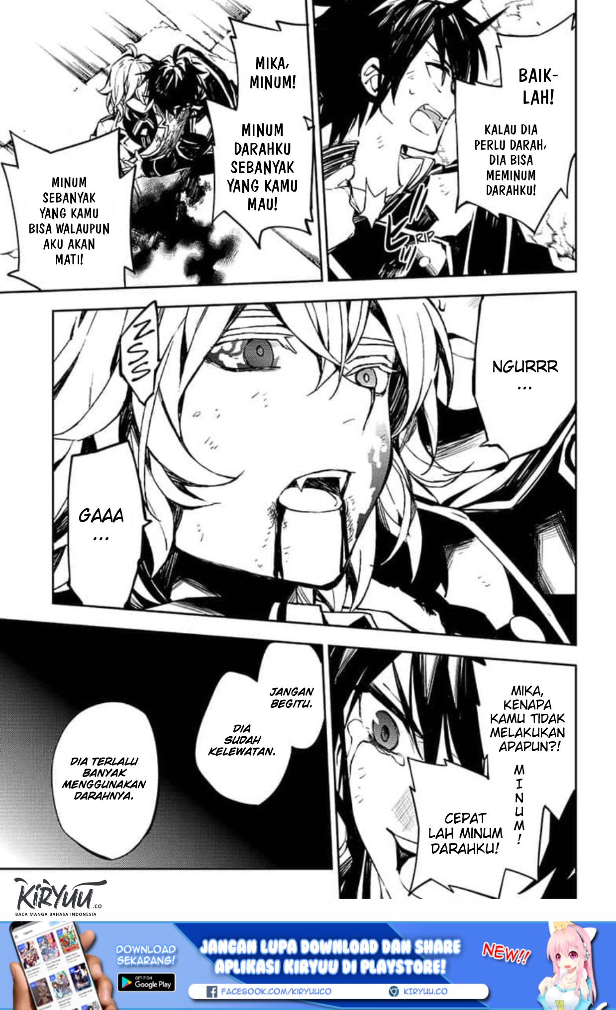 Owari no Seraph Chapter 89