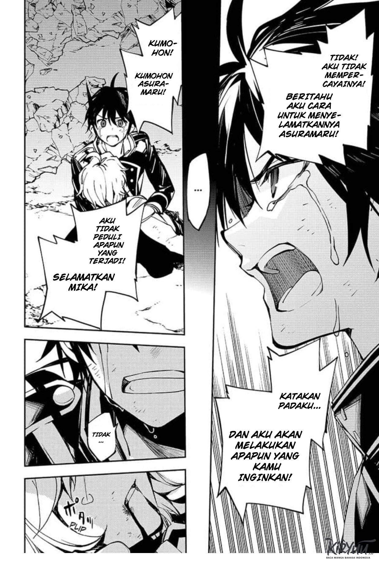 Owari no Seraph Chapter 89
