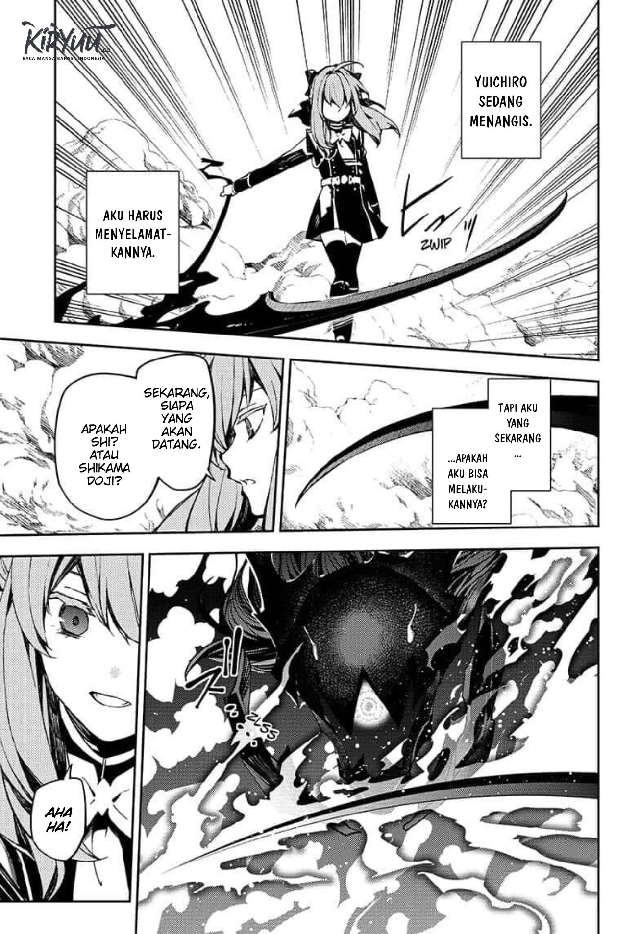 Owari no Seraph Chapter 90