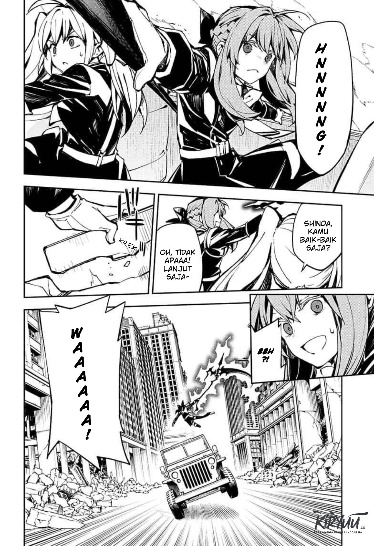 Owari no Seraph Chapter 90