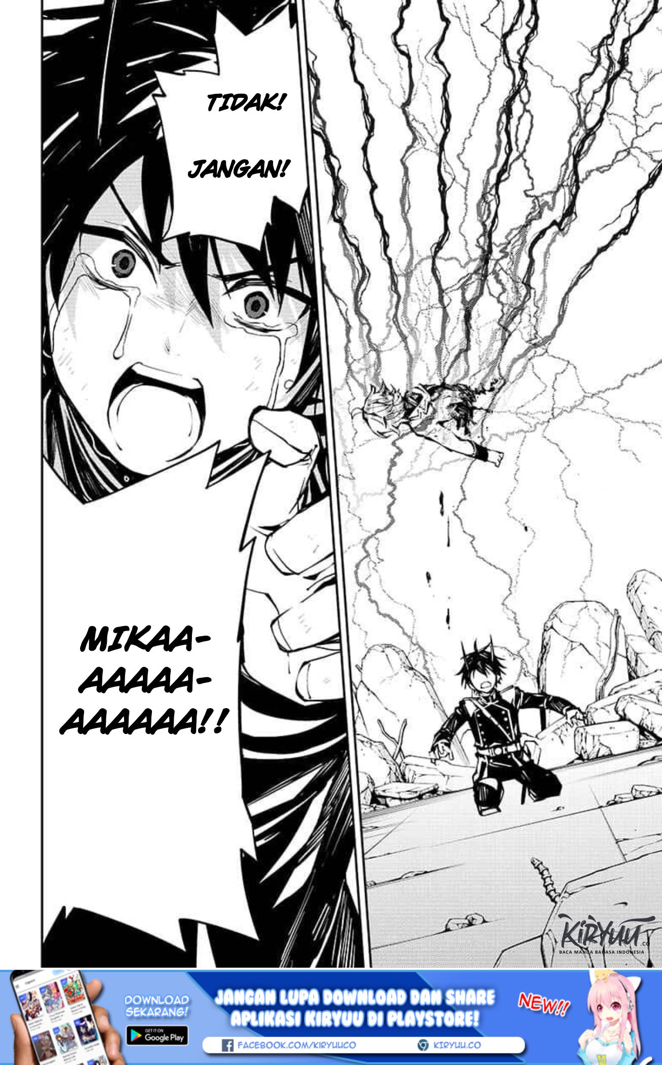 Owari no Seraph Chapter 90