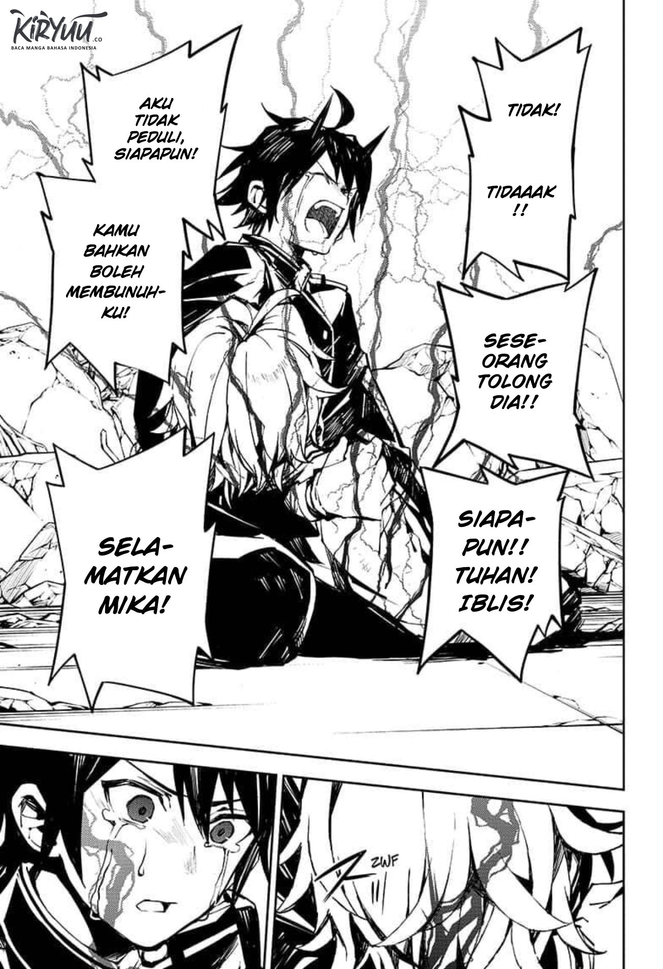 Owari no Seraph Chapter 90