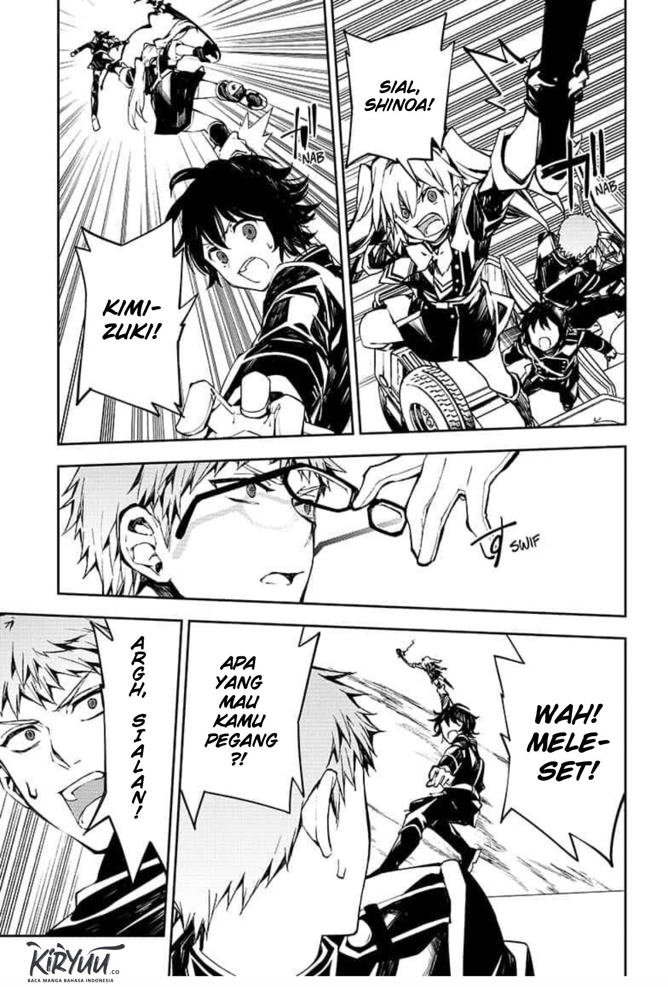 Owari no Seraph Chapter 90