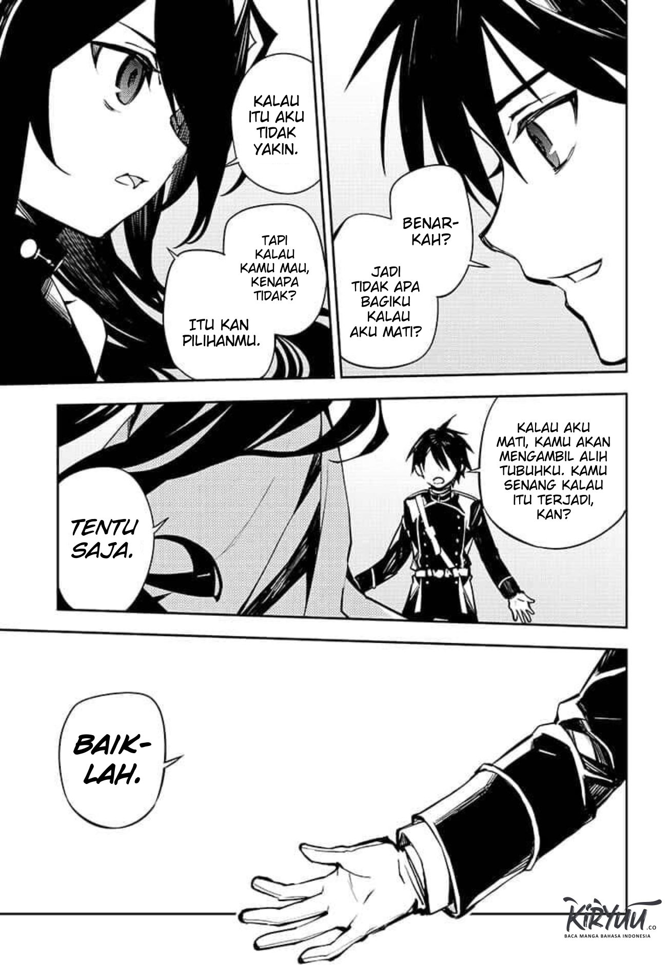 Owari no Seraph Chapter 90