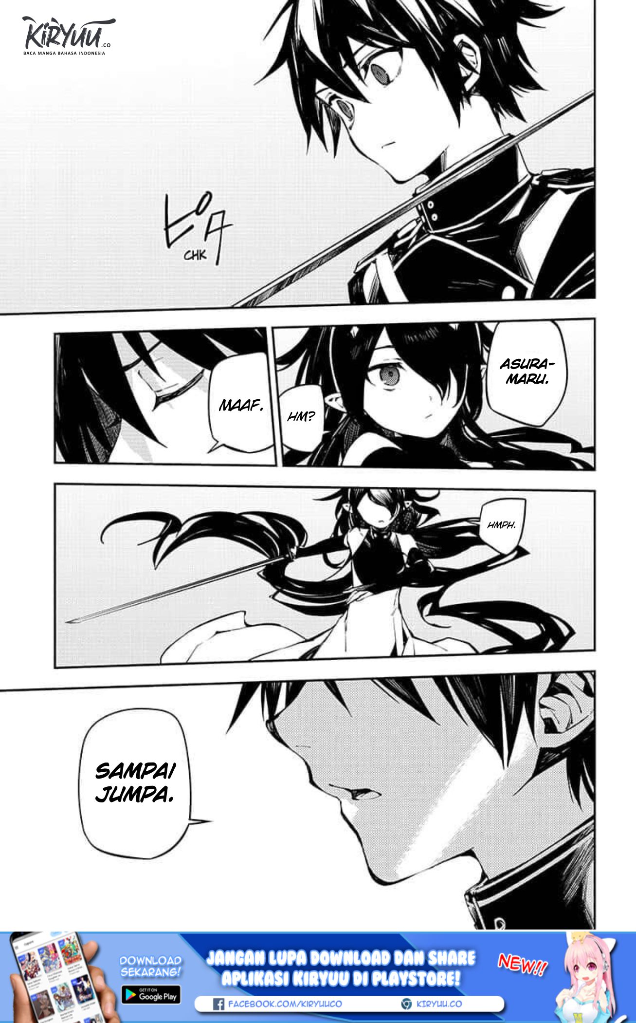 Owari no Seraph Chapter 90