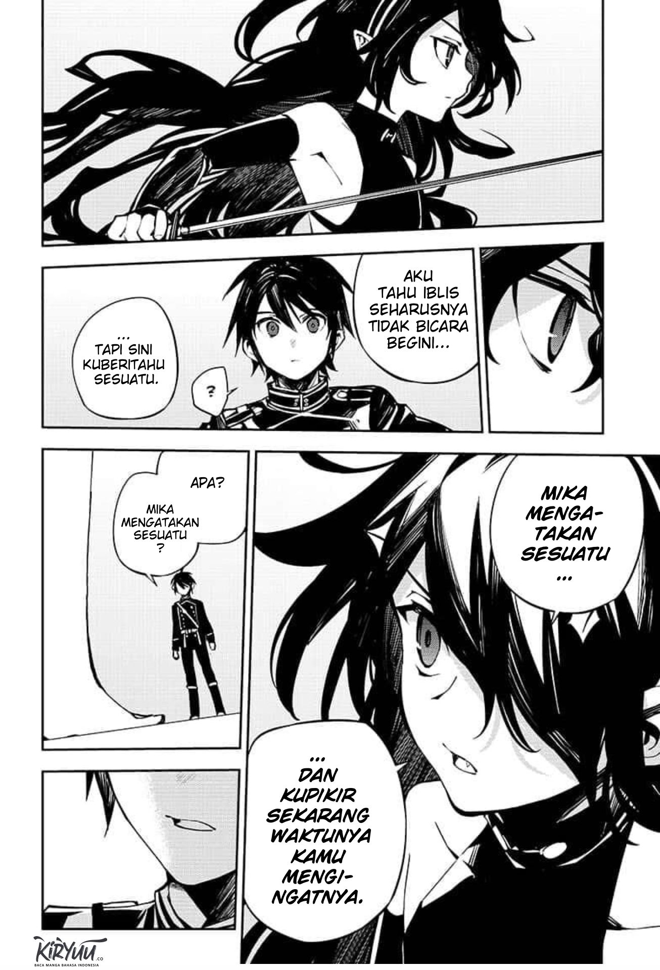 Owari no Seraph Chapter 90