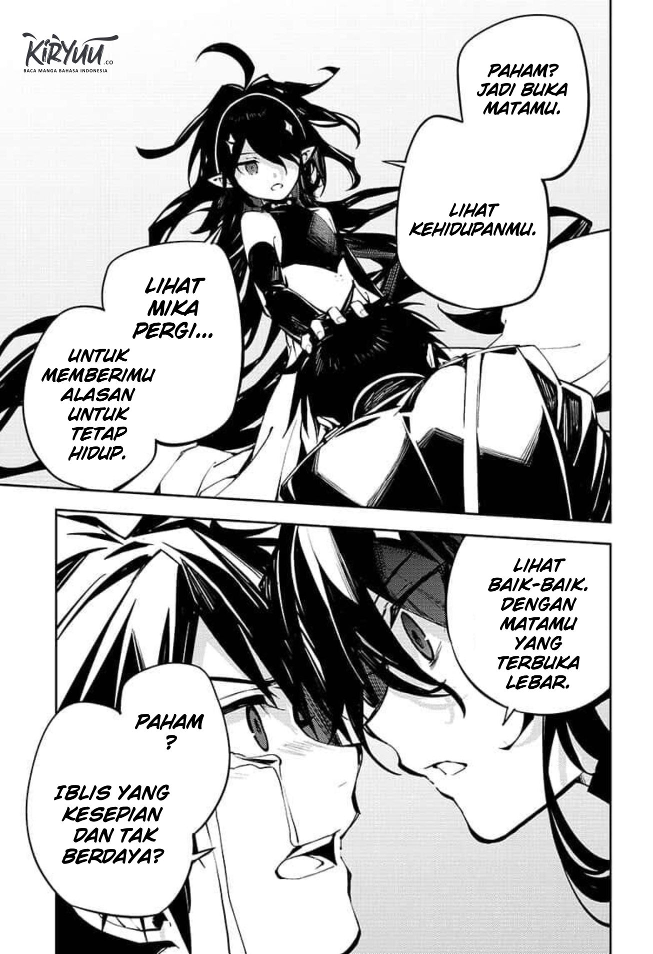 Owari no Seraph Chapter 90