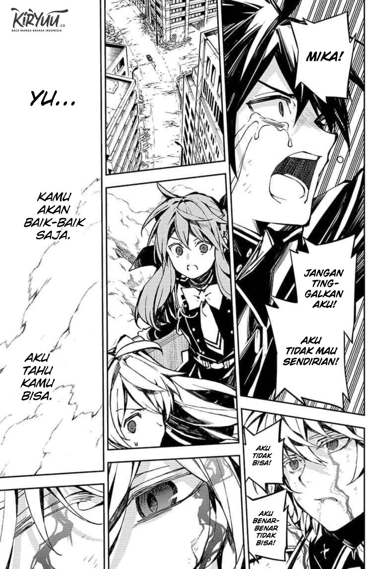 Owari no Seraph Chapter 90