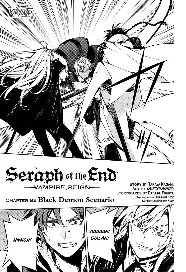 Owari no Seraph Chapter 92