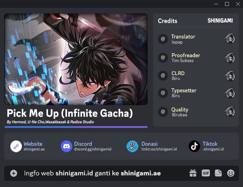 Pick Me Up, Infinite Gacha Chapter 60