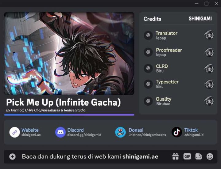 Pick Me Up, Infinite Gacha Chapter 79