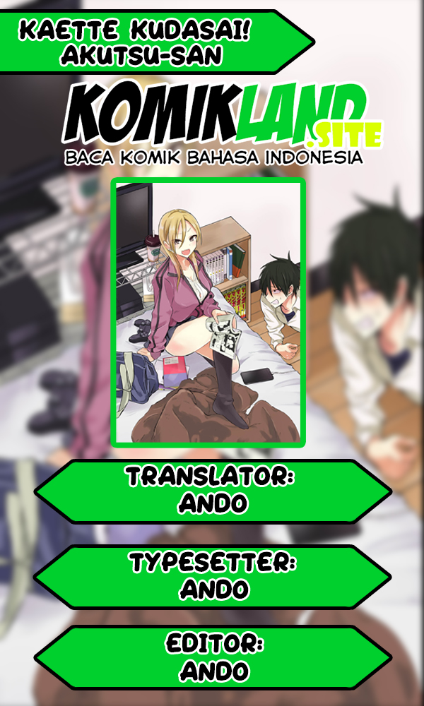 Please Go Home, Akutsu-san! Chapter 3