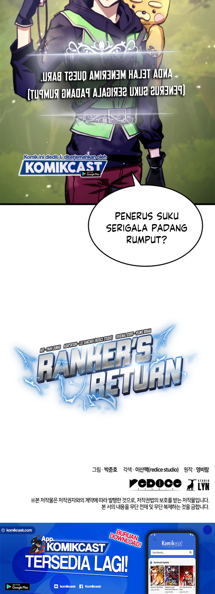 Ranker’s Return (Remake) Chapter 8