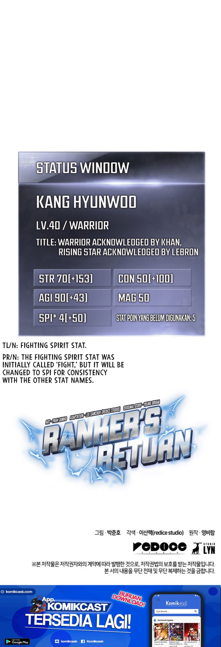 Ranker’s Return (Remake) Chapter 15