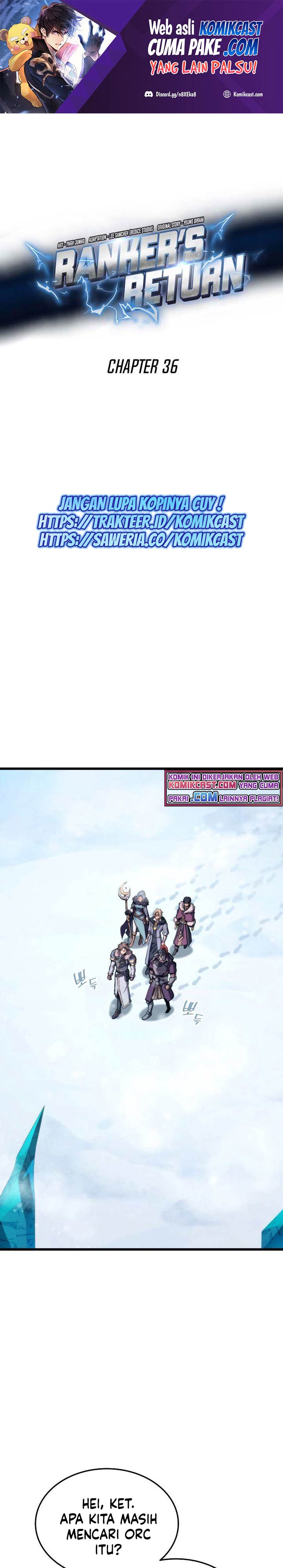 Ranker’s Return (Remake) Chapter 36