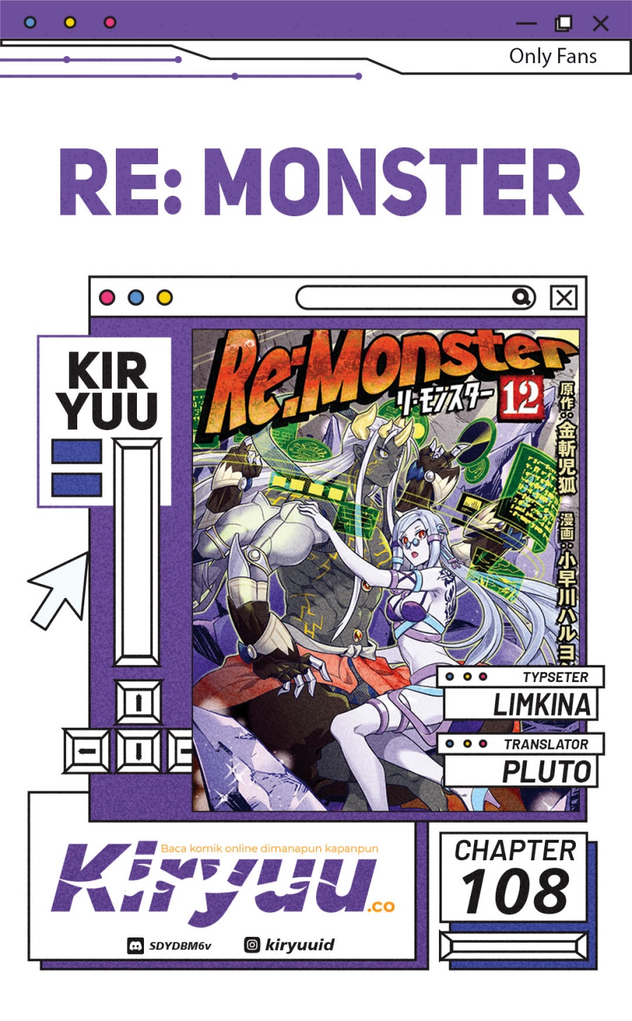 Re: Monster Chapter 109