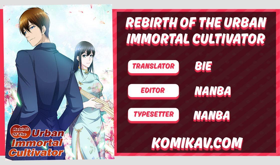 Rebirth Of The Urban Immortal Cultivator Chapter 70