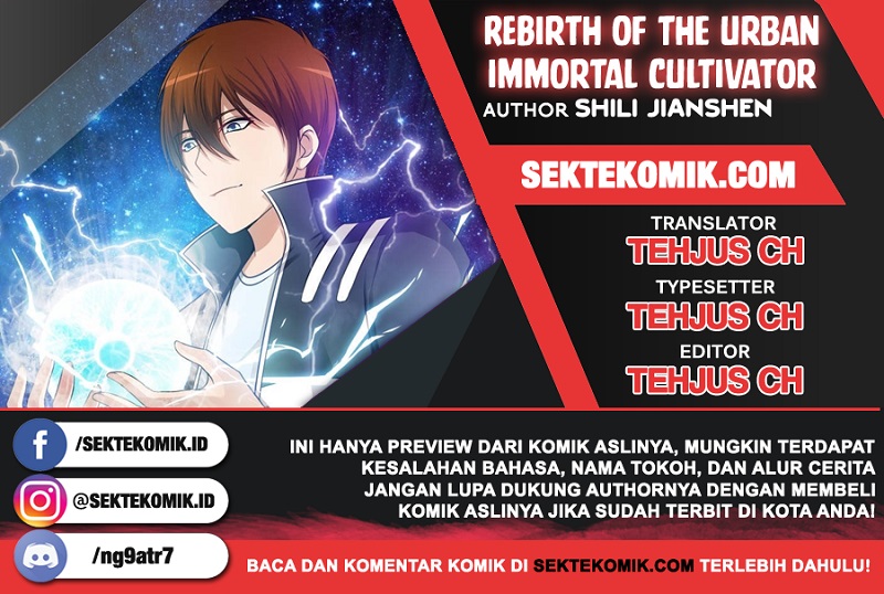 Rebirth Of The Urban Immortal Cultivator Chapter 406