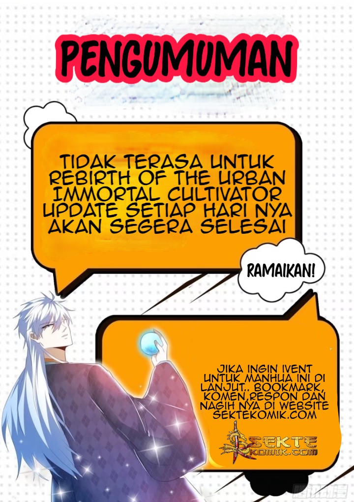 Rebirth Of The Urban Immortal Cultivator Chapter 457