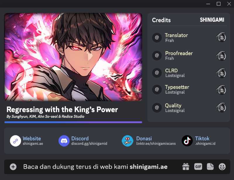 Regressing with the Kings Power Chapter 22