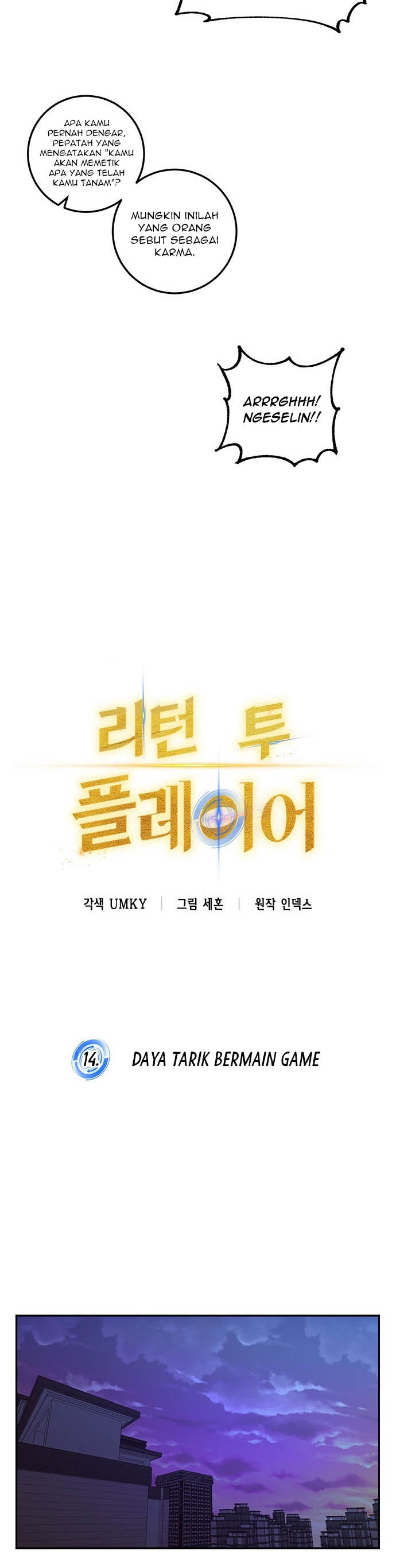 Return to Player Chapter 14