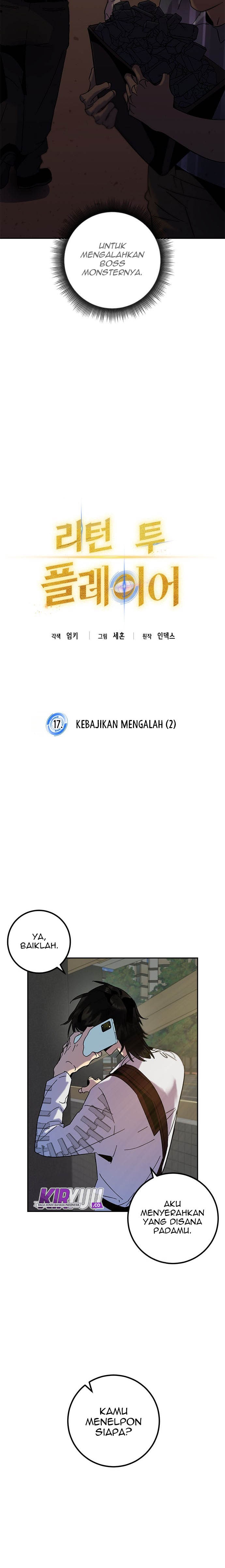 Return to Player Chapter 17
