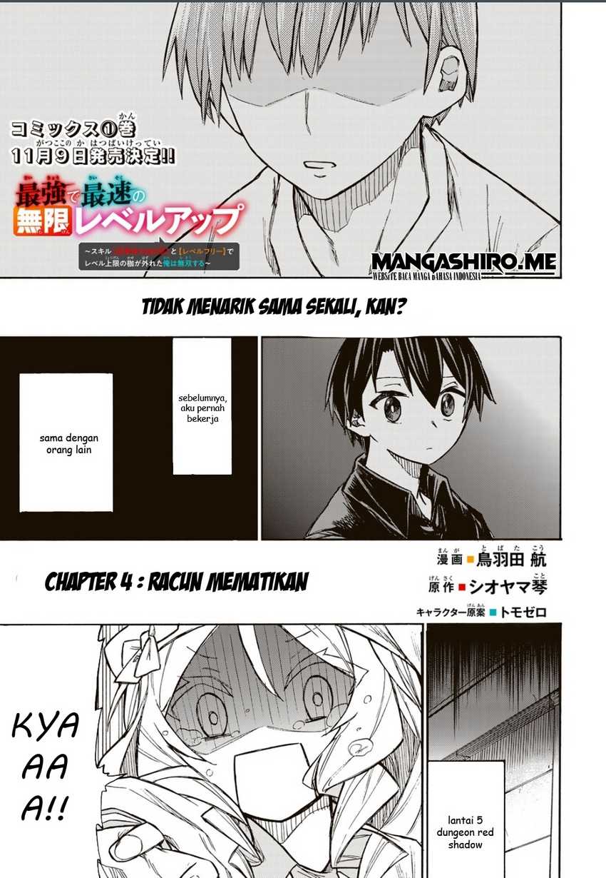 Saikyou de Saisoku no Mugen Level Up Chapter 4
