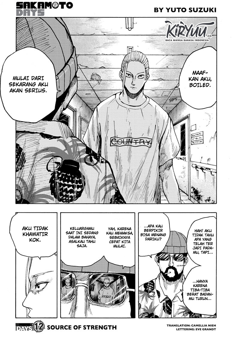 Sakamoto Days Chapter 12