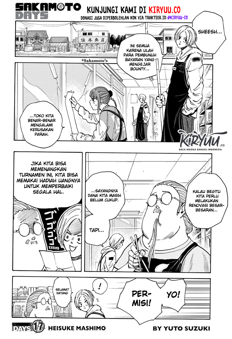Sakamoto Days Chapter 17