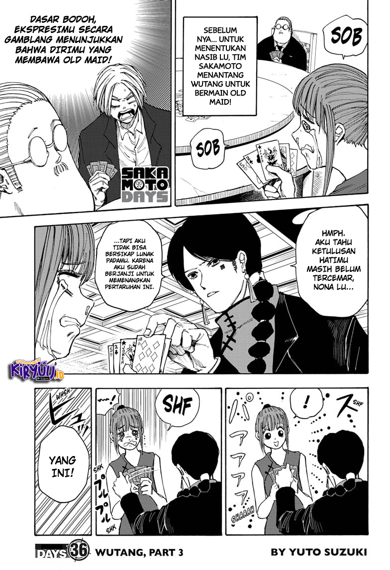 Sakamoto Days Chapter 36