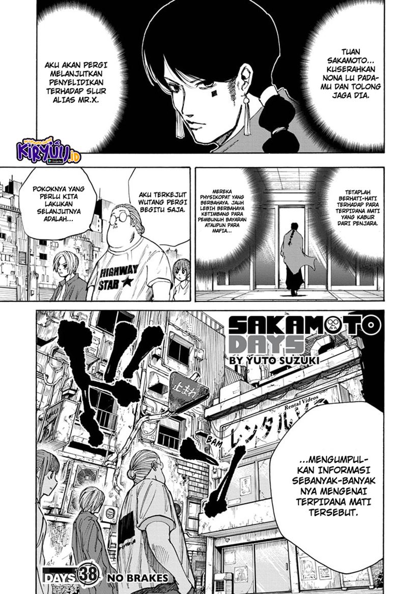 Sakamoto Days Chapter 38