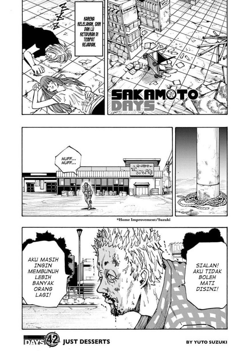 Sakamoto Days Chapter 42