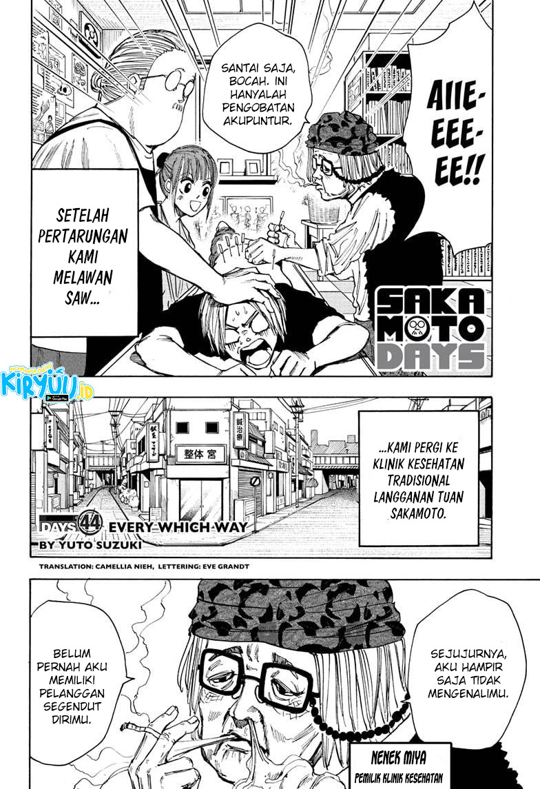 Sakamoto Days Chapter 44