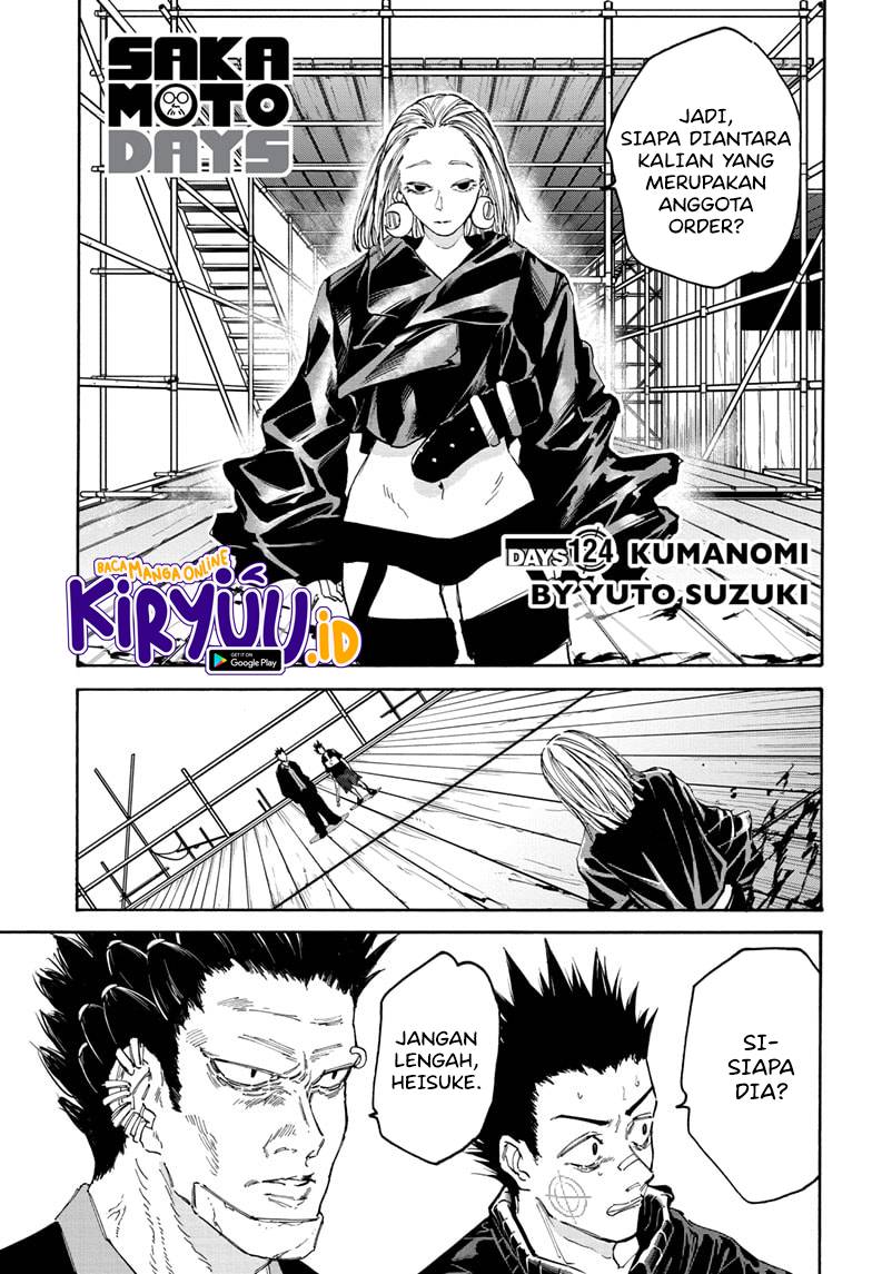 Sakamoto Days Chapter 124