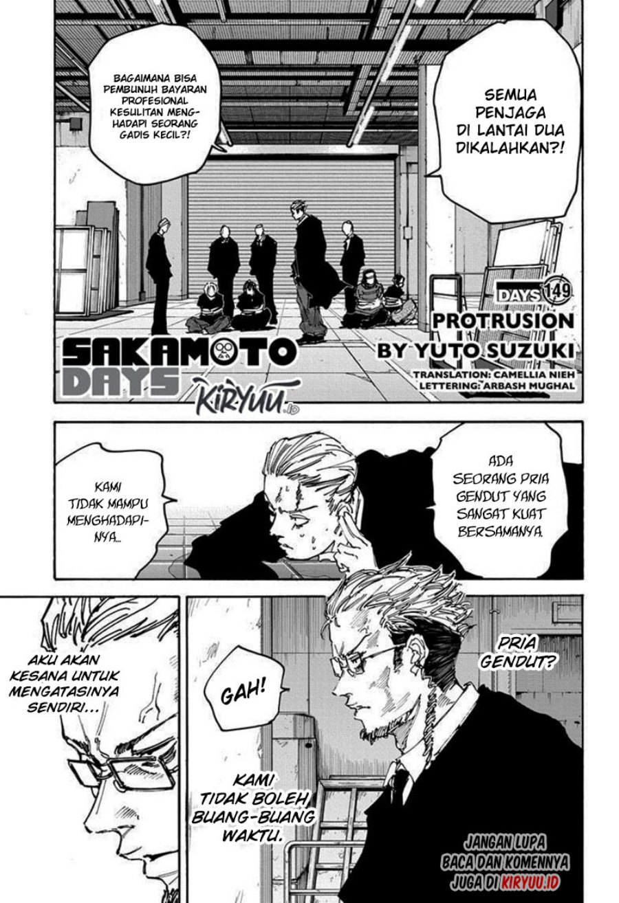 Sakamoto Days Chapter 149
