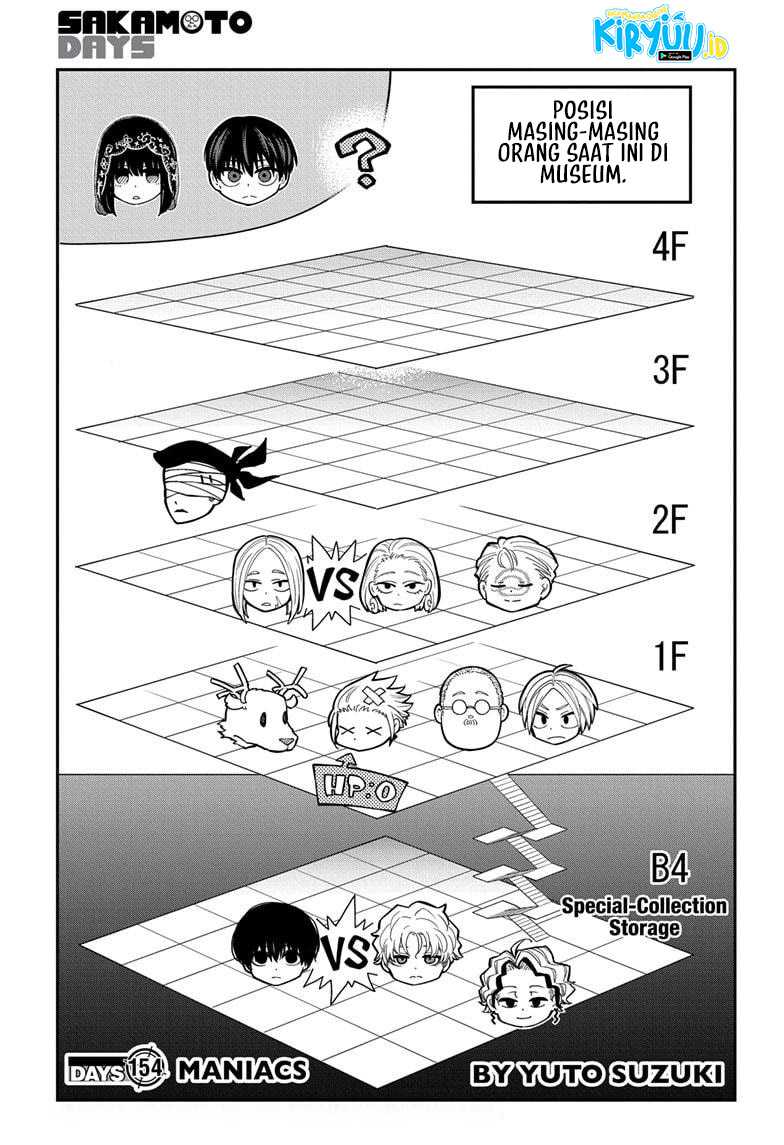 Sakamoto Days Chapter 154