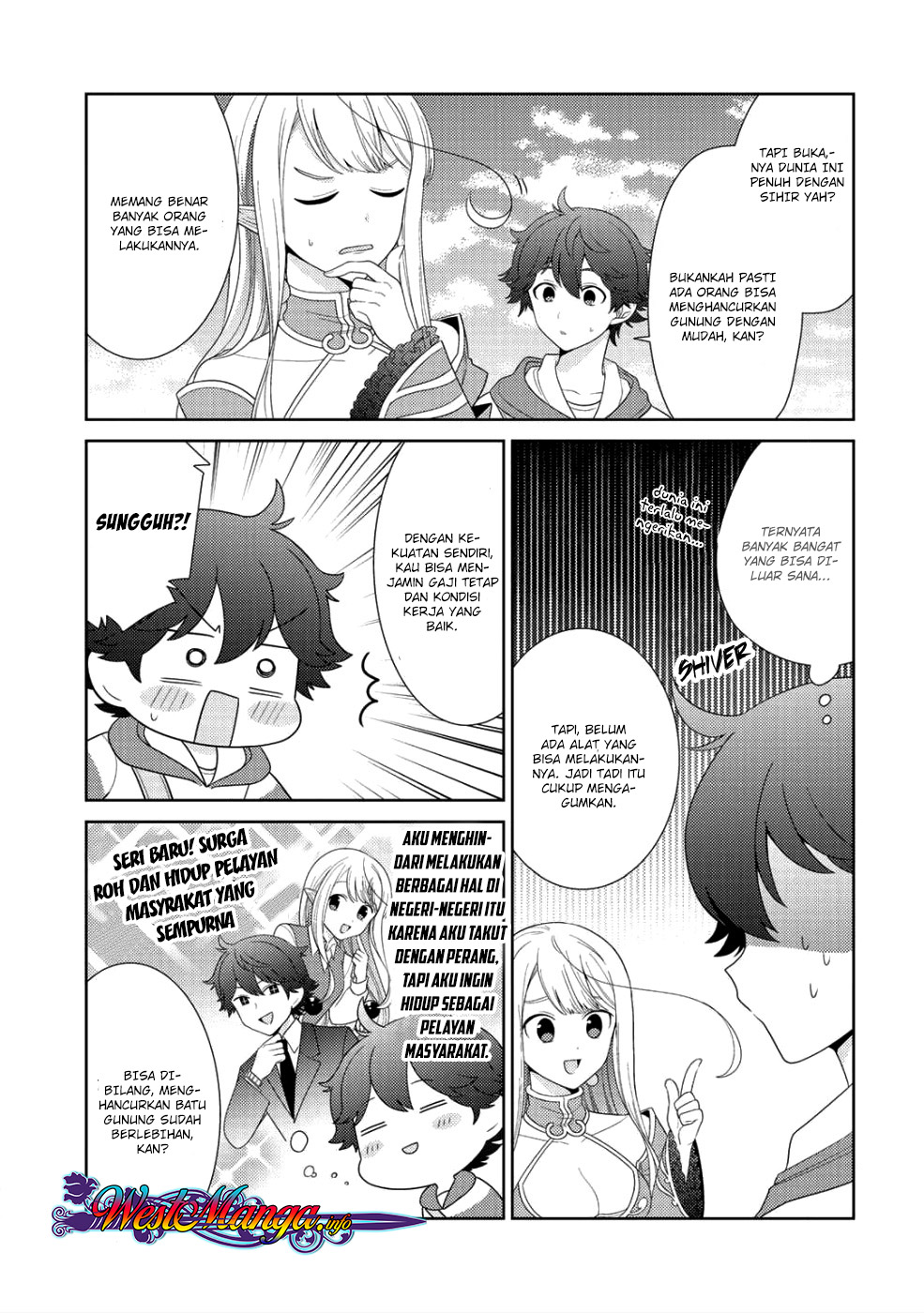 Seirei-tachi no Rakuen to Risou no Isekai Seikatsu Chapter 8